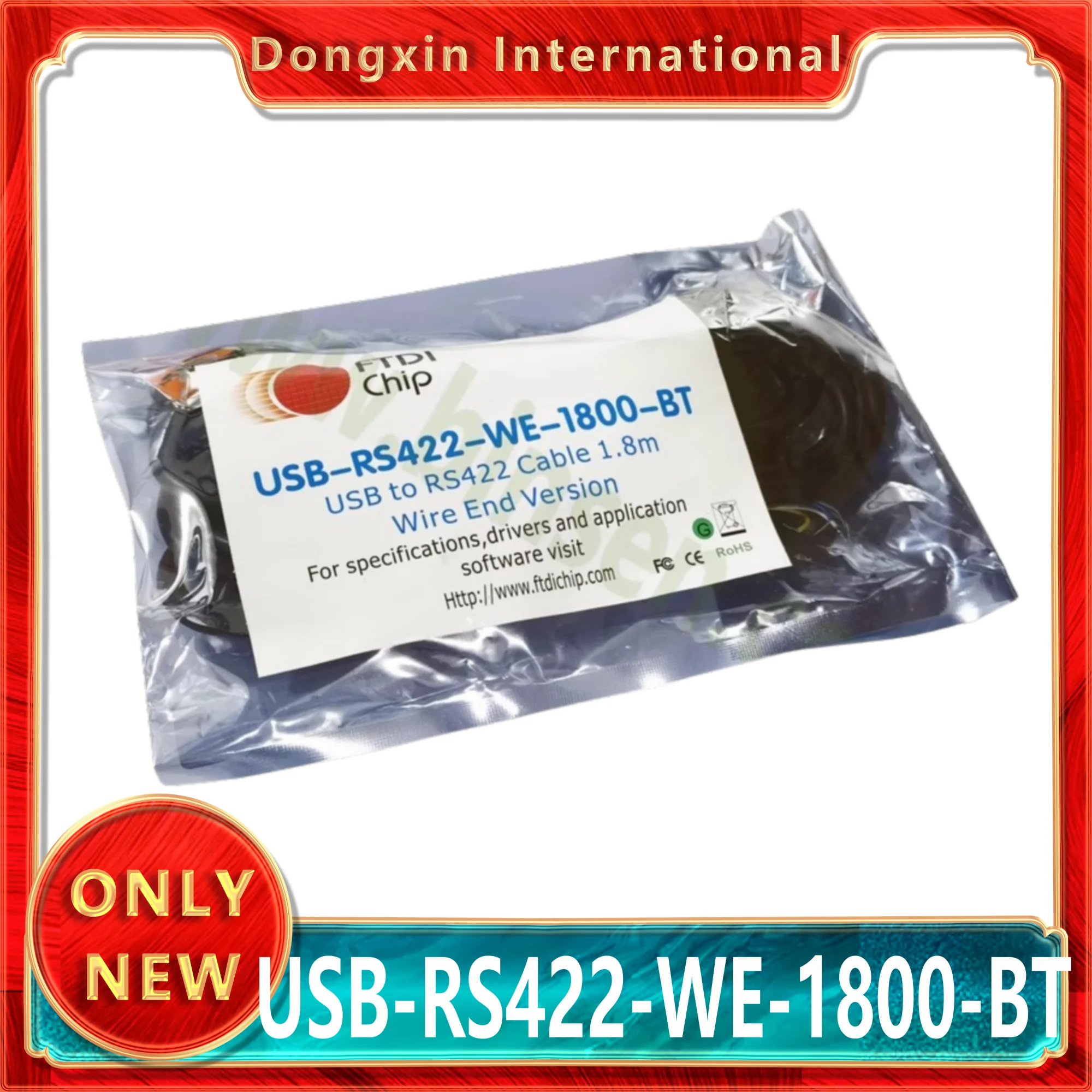 

FTDI original USB-RS422-WE-1800-BT 9-core level serial UART converter 1.8