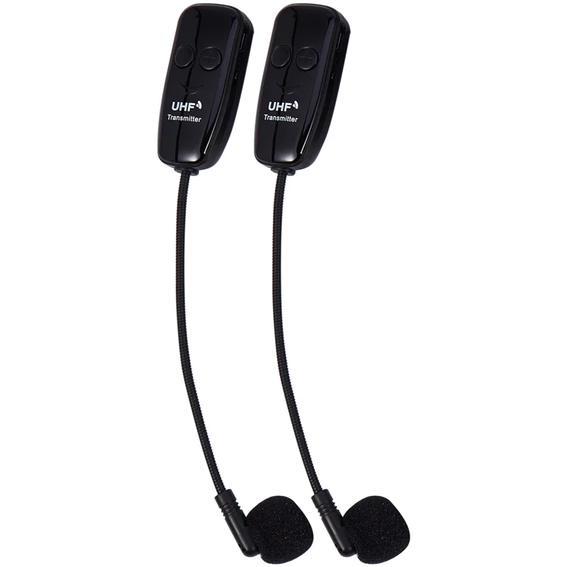 6X U12F Uhf One For Two Wireless Headset Microphone Amplifier Mixer Suitable For Teaching Guides Meeting Lectures-BCBW