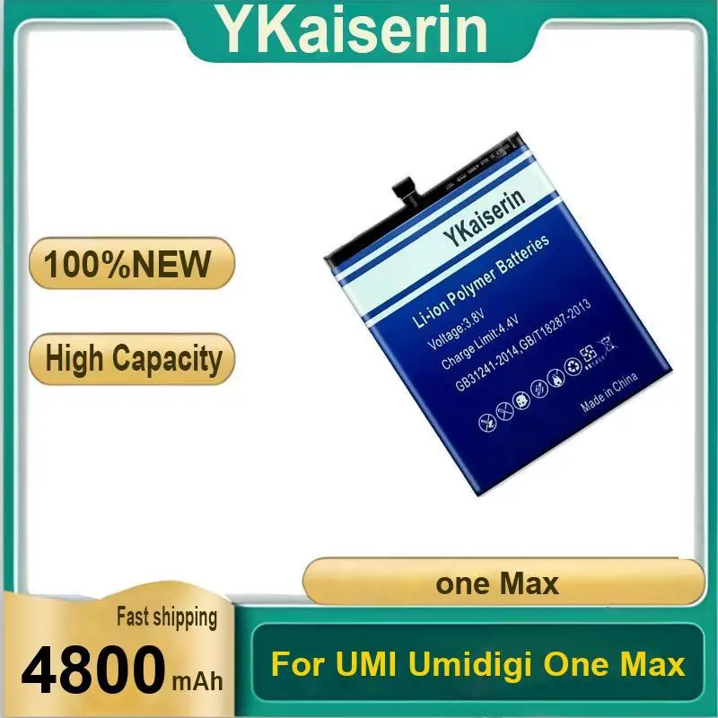 

4800Mah Prolonged Performance For Umi Umidigi One Max Mobile Phone Battery