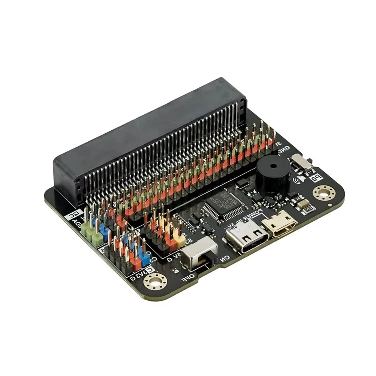 K10 IO Expansion Board Robot Power IO Extender 19x I/O Port 4xSensor 4xServo Interface for AI Coding Learning