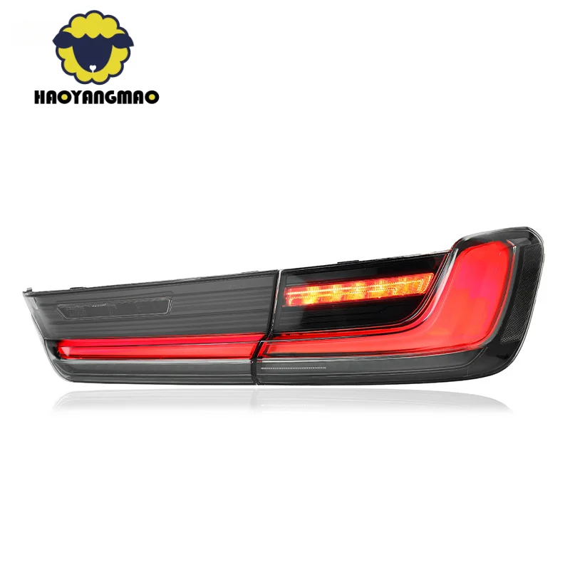 

Suitable for 2020-2024 3 Series G20 Tail Light Assembly Modification Venom Black and White LED Driving Light Turn Signal Lig
