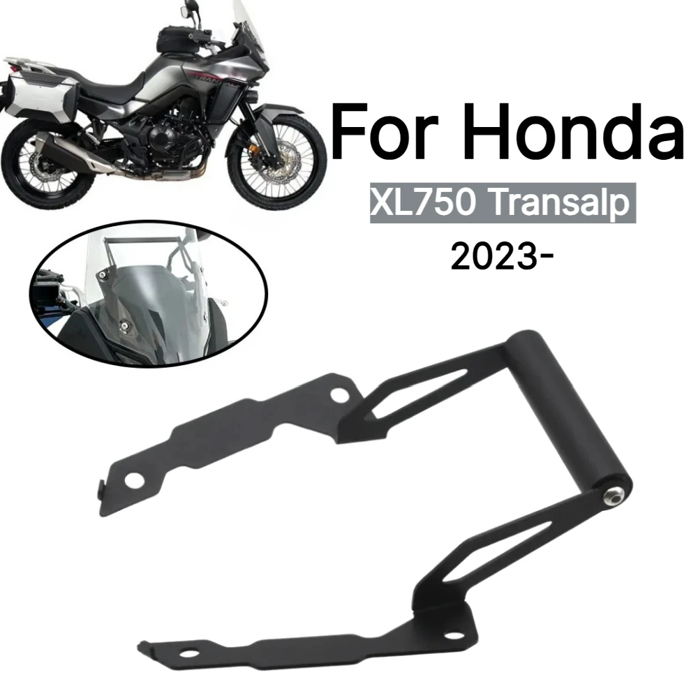 for-honda-xl750-transalp-xl-750-2023-motorcycle-gps-smart-phone-navigation-mount-plate-bracket-adapt-holder-accessories