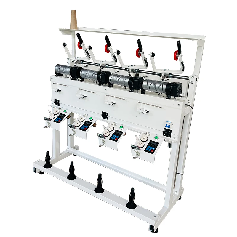 Cone Yarn Winder, Electric Yarn Winding Machine, Textile Yarn Cone Winding Machine