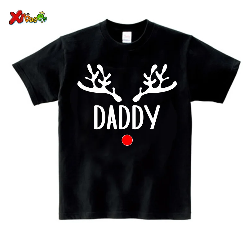 Family Christmas Shirts for Family Christmas Pajamas Toddler Christmas Party Shirt Daddy Mommy Baby Couple Matching Outfits