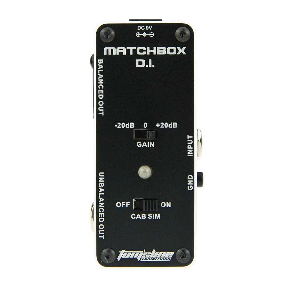 Aroma AMX-3 MATCHBOX D.I. Guitar Effect Pedal Transfer Guitarra Guitar Bass Signal to Audio System Guitar Parts & Accessories