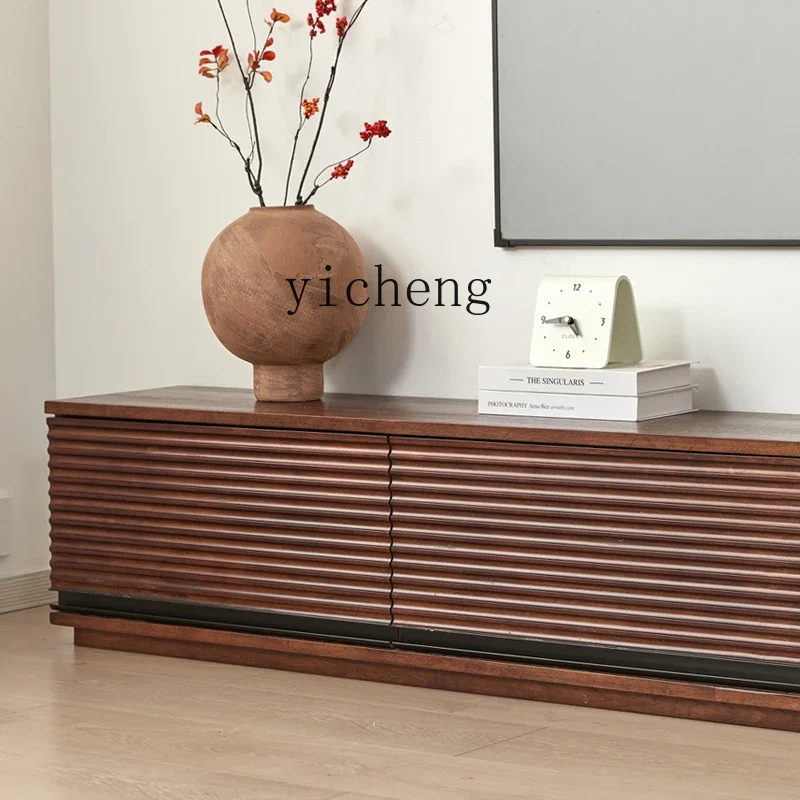 GZ-26  TV Cabinet Solid Wood Floor-standing Living Room TV Storage Cabinet