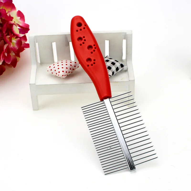 

200pcs Two-sided Dog Comb Hair Removal Brush Flea Comb Dogs Cats Pet Supplies Grooming Fine-toothed Pet Comb Cleaning Tool