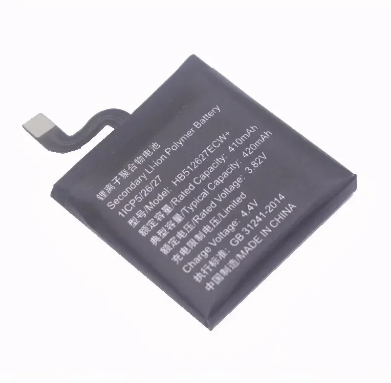 420mAh Battery Replacement For Huawei Watch 2 Pro 4G 2Pro Watch GT HB512627ECW  HB512627ECW+ Batteries
