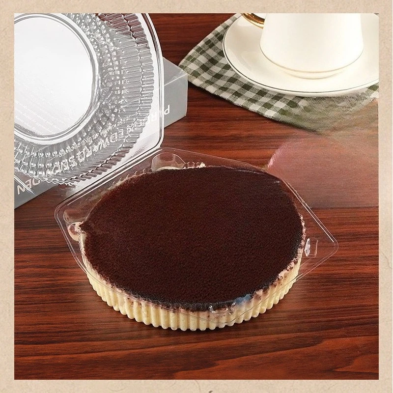 10 عبوات من صندوق كعكة الخبز للاستعمال مرة واحدة، معجنات الفاكهة، بيتزا الخبز، صندوق داخلي لحفلات أعياد الميلاد والتخييم في الهواء الطلق، صندوق تغليف المواد الغذائية السريعة