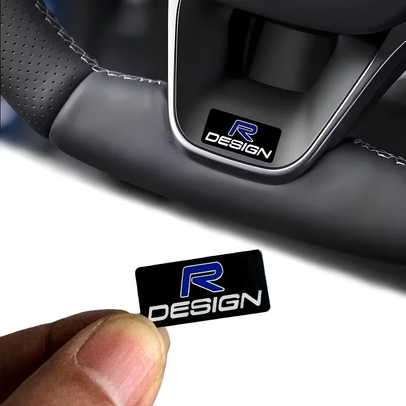 

Set of 2 Automotive Stickers Featuring a Design for Volvo Vehicles, Including Badges And Decals