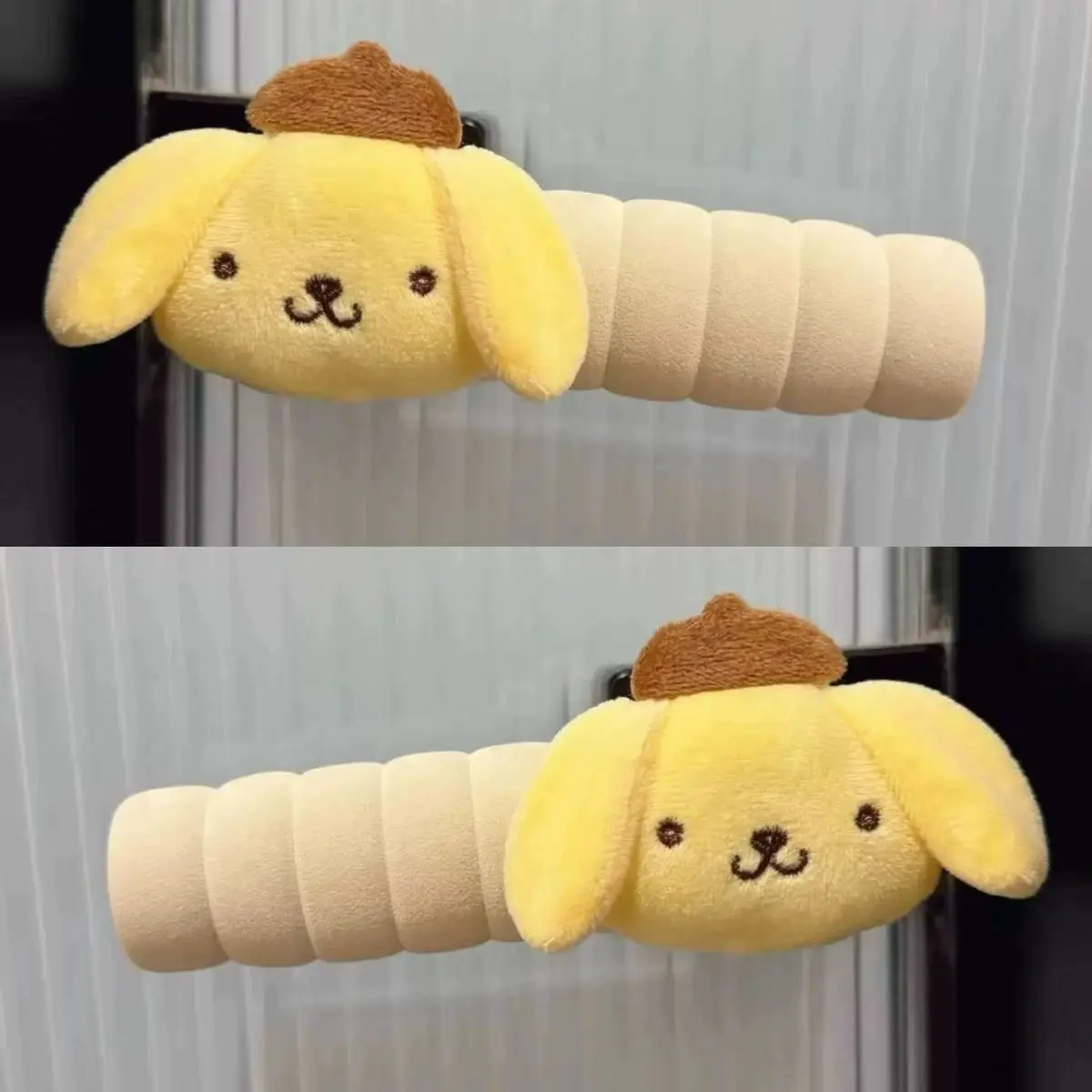 سانريو مقبض الباب قفازات Kawaii بلدي ميلودي Pochacco Pompompuri غرفة المعيشة غطاء مقبض الباب غرفة نوم المنزل الديكور الإبداعي