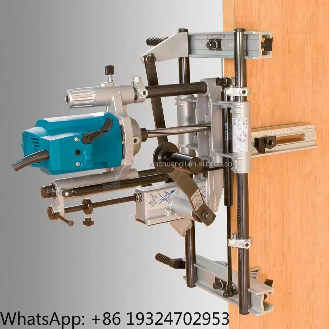 2025 Wholesale Portable Wood Mortising Machine Door Lo.ck Hole Drilling and Boring Machines with Core Motor Component