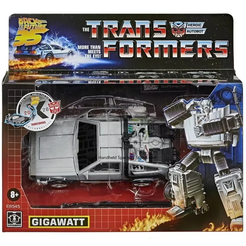 

В наличии Трансформер «Назад в будущее» Optimus Prime Модель автомобиля Аниме-робот Игрушечная фигурка Персонажи фильмов Изысканные подарки