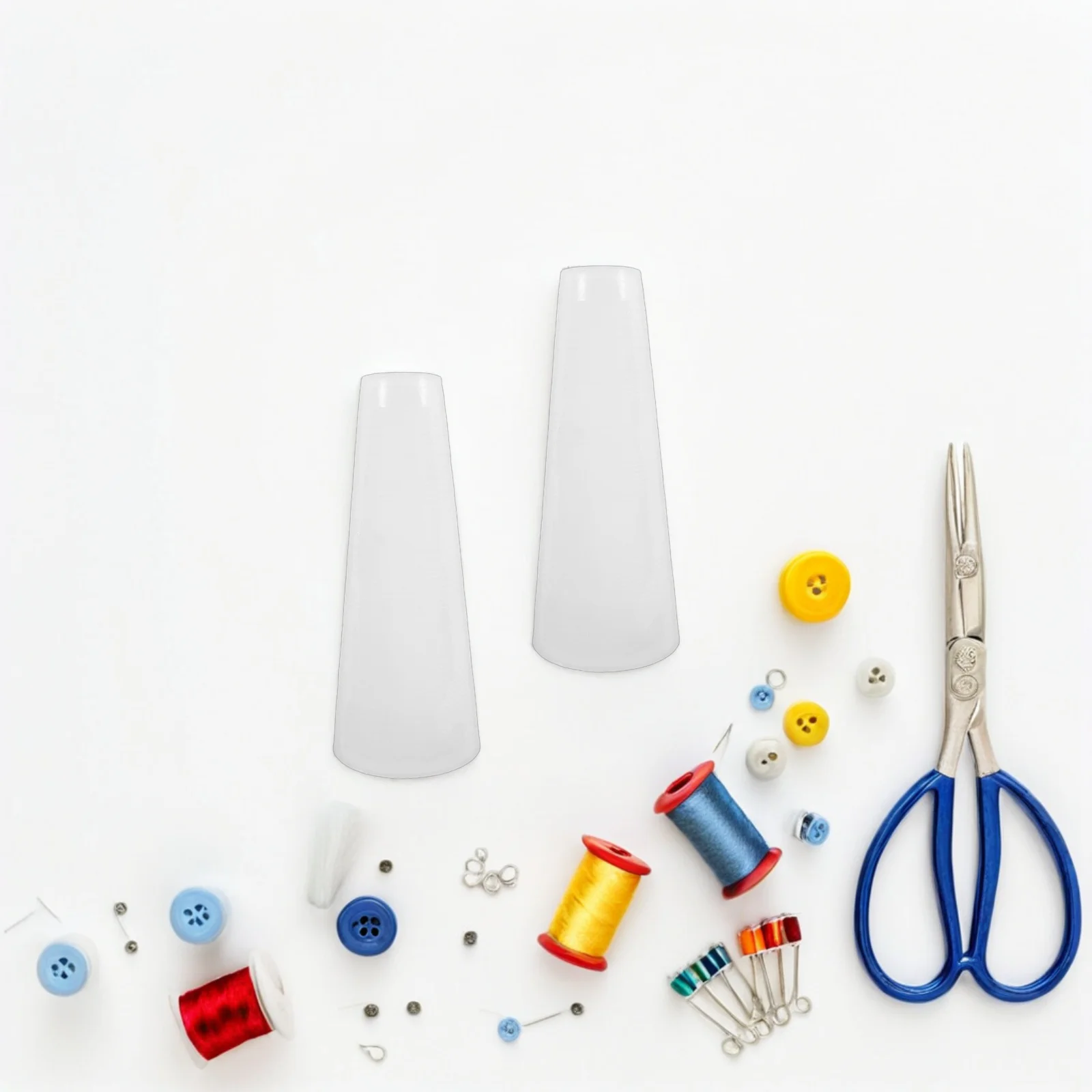 8 قطعة بكرة بلاستيكية أنابيب موضوع فارغة أنبوب لف الغزل المخروطي ل بكرات موضوع التطريز الحياكة Diy بها بنفسك النسيج اكسسوارات #6