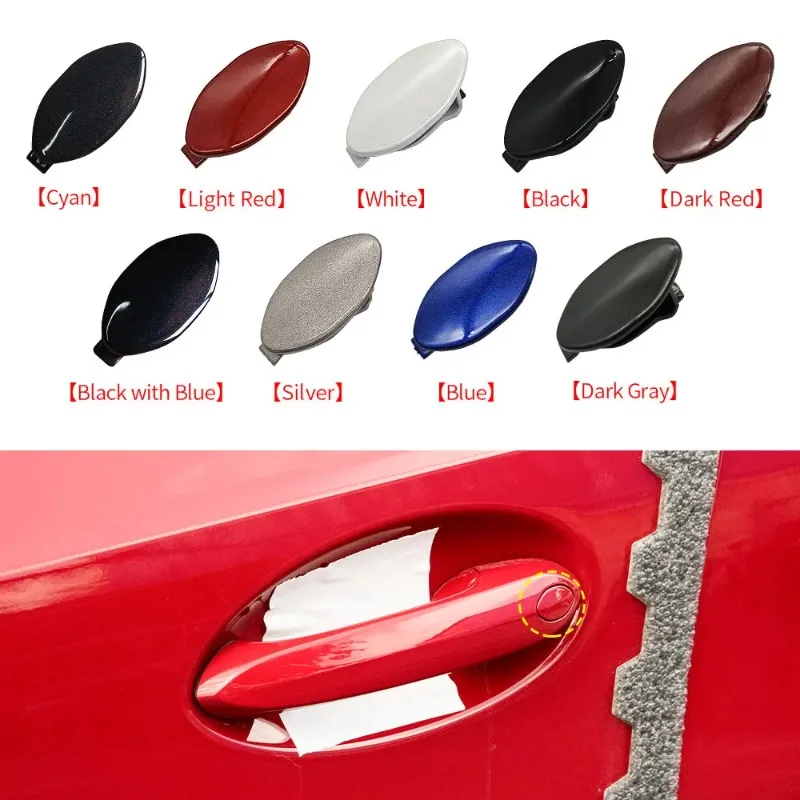 

51417489341 Для BMW G01-G07 X3-X7: Накладка на замок двери (крышка отверстия под ключ), черная, окрашенная