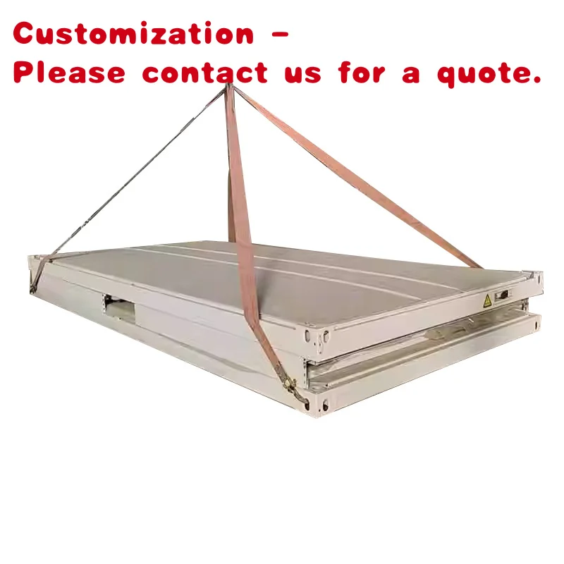 

custom.Folding Container Home Steel Z-Shaped Detachable Casas Prefabricadas Outdoor Living Houses to Live in