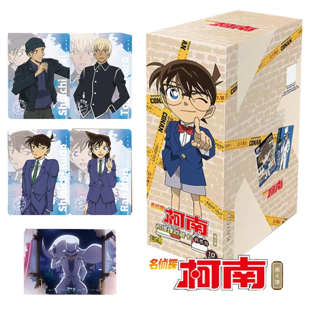 

Detective Conan Collection Card For Children Inference Burns The Brain Mouri Ran Kudou Shinichi Limited Anime Card Kids Gifts