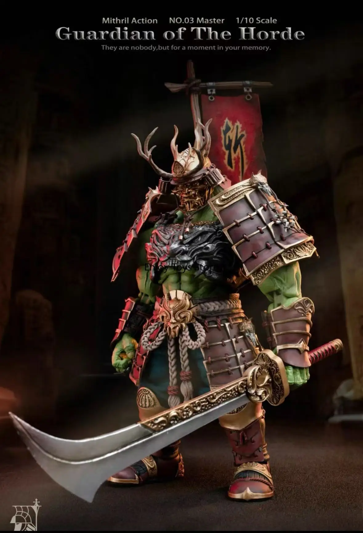 

In Stock Mithril Studio 1/10 Tribe Guarding Warcraft 03 Sword Saint Sword Master Acting Doll Spot