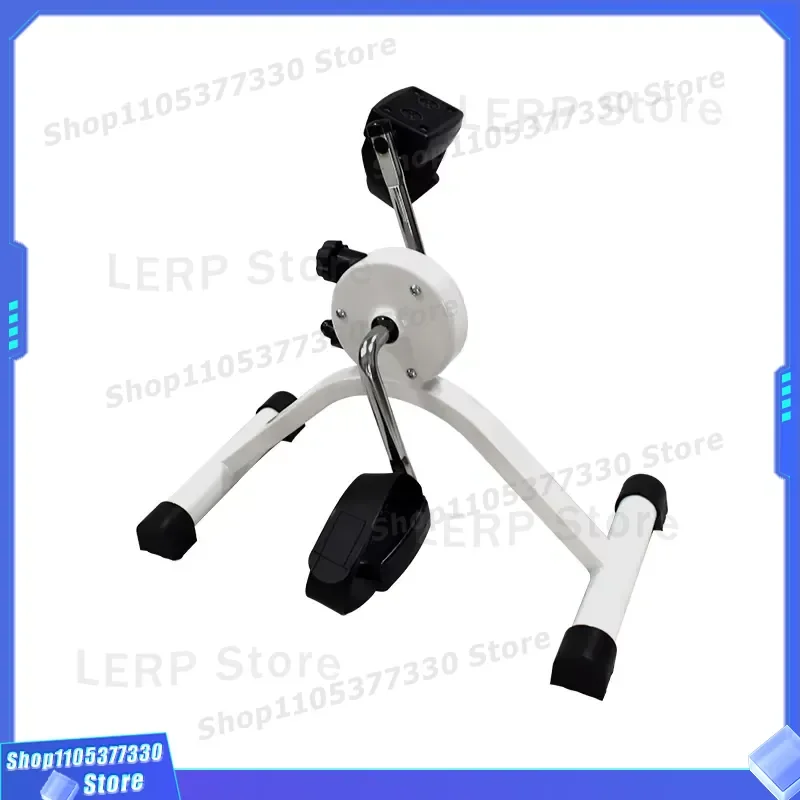 Foldable Mini Exercise Bike for Home Gym Fitness Adjustable Resistance Arm and Leg Trainer Compact Breathing Cycling Machine
