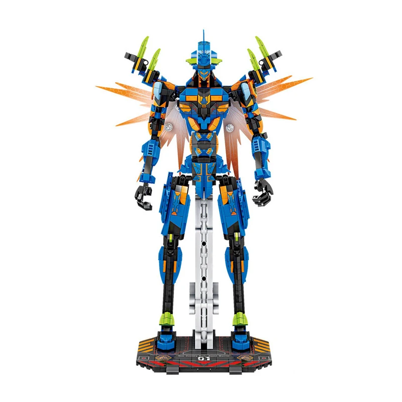 

В НАЛИЧИИ MOC Technical Unit-01 и Ultimate Building Blocks Сборка роботов-кирпичей Игрушки для детей Подарочный набор на день рождения