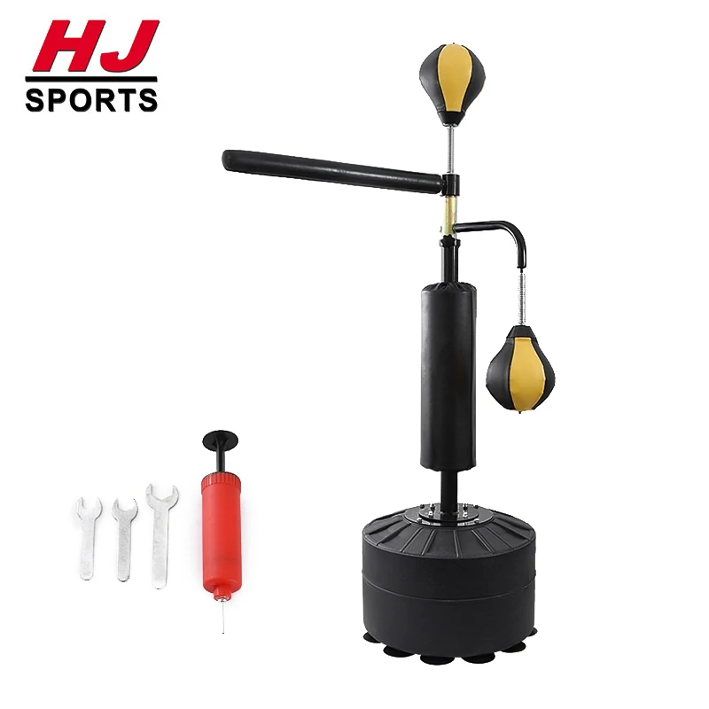 HUIJUN Multifunctional Punching Target Vertical Hand Speed Ball Reaction Boxing Ball Adjustable Height HJ-80058