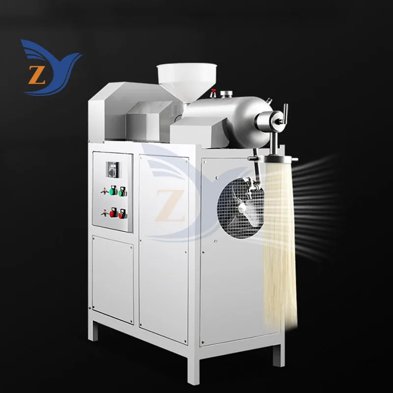 Máquina automática de fideos de arroz, 5500W, comercial, multifuncional, batata dulce, fideos, equipo doméstico impulsado por energía cocido