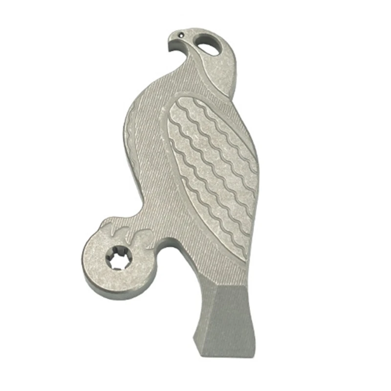 Precisions Metal Pry Bar Menampilkan Bentuk Burung Burung Bentuk Unik Miniatur Pry Bar Multifungsi Mini Crow Bar Untuk Tugas