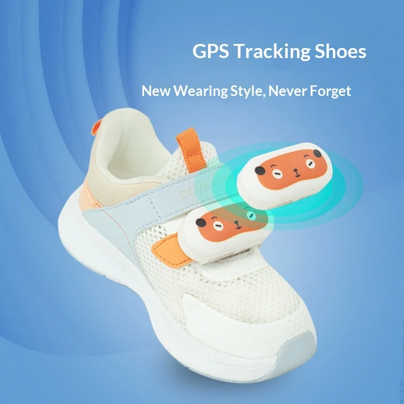 4G Children's Shoes Buckle Positioner Gps Beidou Anti-kidnapping Child Baby Elderly Alarm Anti-lost Device