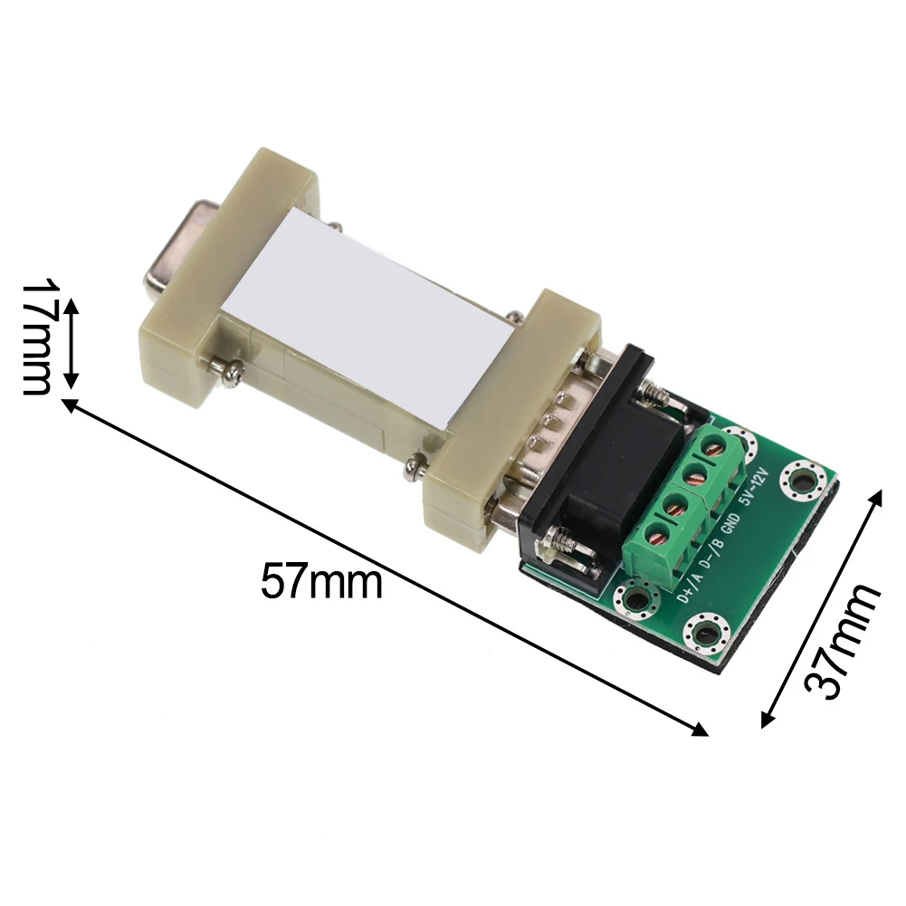 Industrial Serial Comms RS232 To RS485 Serial Port Adapter Industrial Grade Communication Module Dual RS-232 RS-485 Support