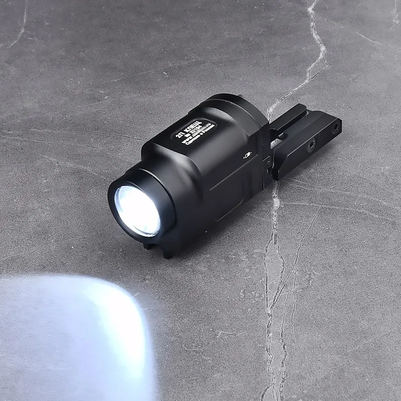 Zenitco KLESCH 2P – Linterna táctica LED para rifle AK con riel 20mm - imagen 3