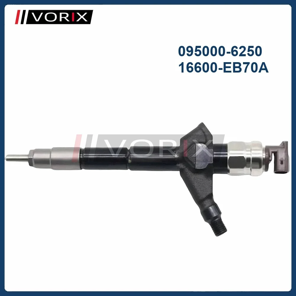 095000-6250 16600-EB70A 16600-EC00A Fuel Injector For Nissan Navara Pathfinder