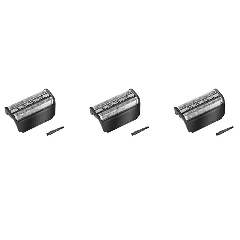 BAAM-3X Replacement Shear Foil Shear Blade Shaving Head Blades For Braun 30B 5494 4835 197S 195S 4845