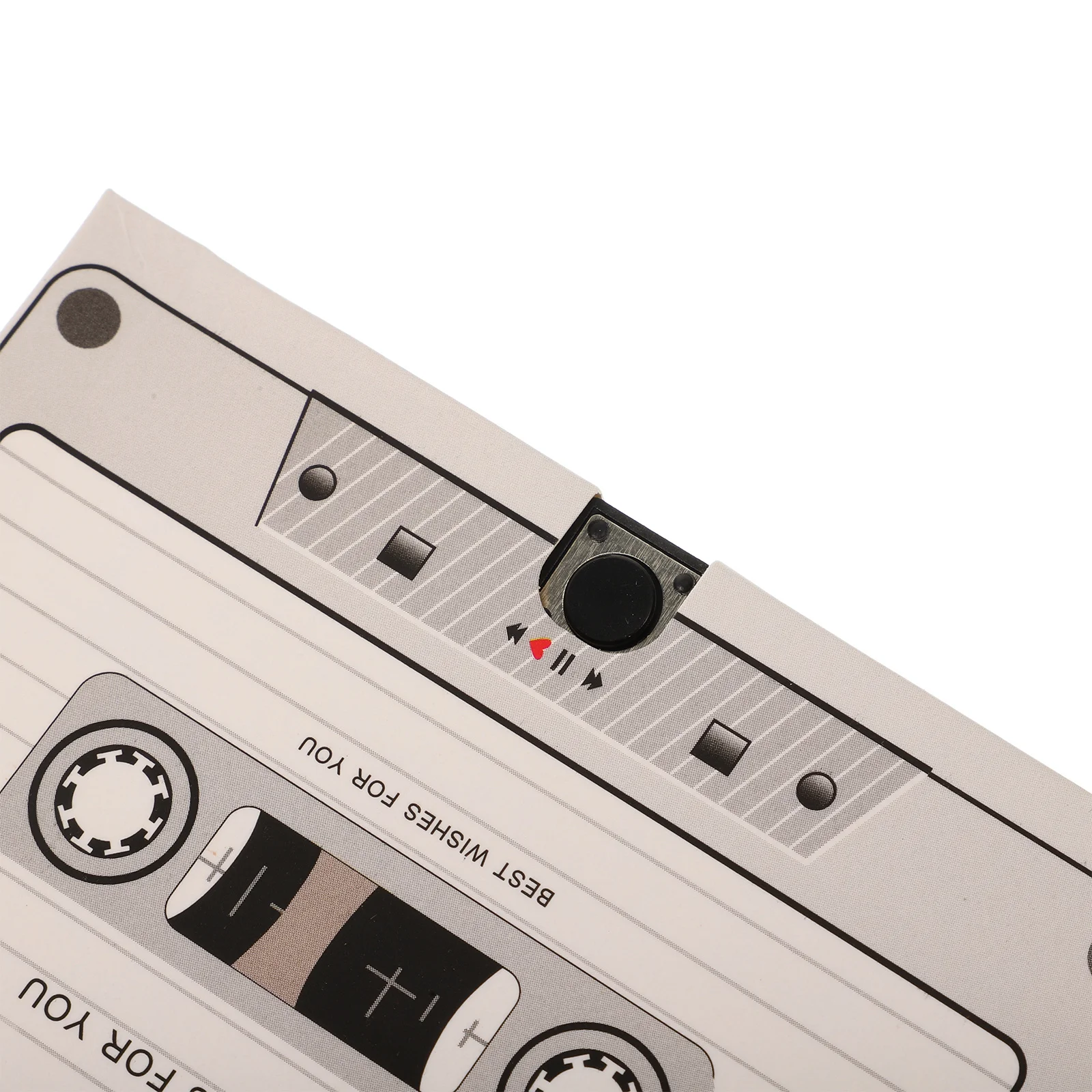 

1pcs Recordable Greeting Voice Recording Cassette Tape Birthday Card Diy Audio Message Card Printing Crafts