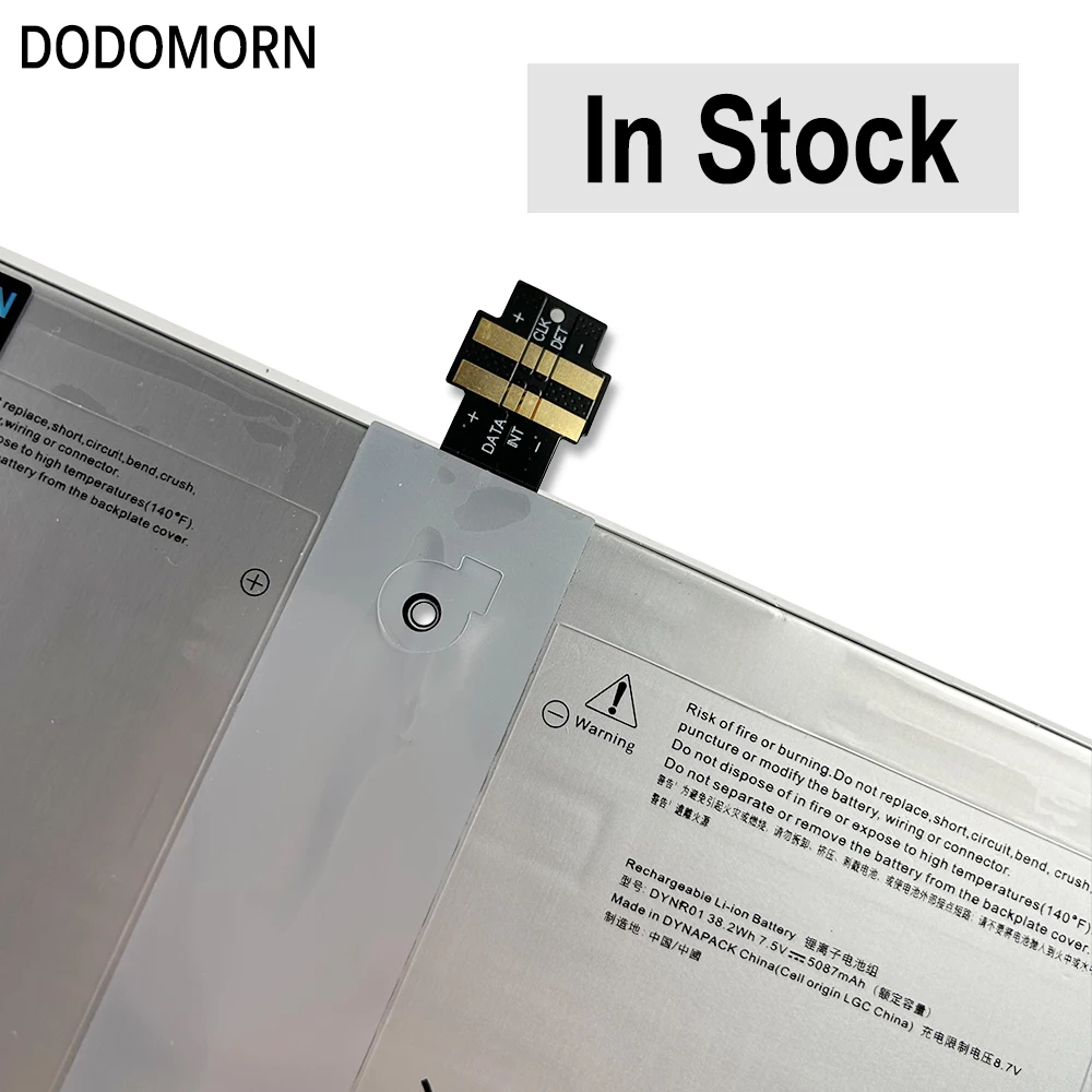 Dodomorn-頑丈なラップトップバッテリー,新しい100% g3hta027h dynr01,5087mAh,2つの表面プロ1724 "タブレット,12.3