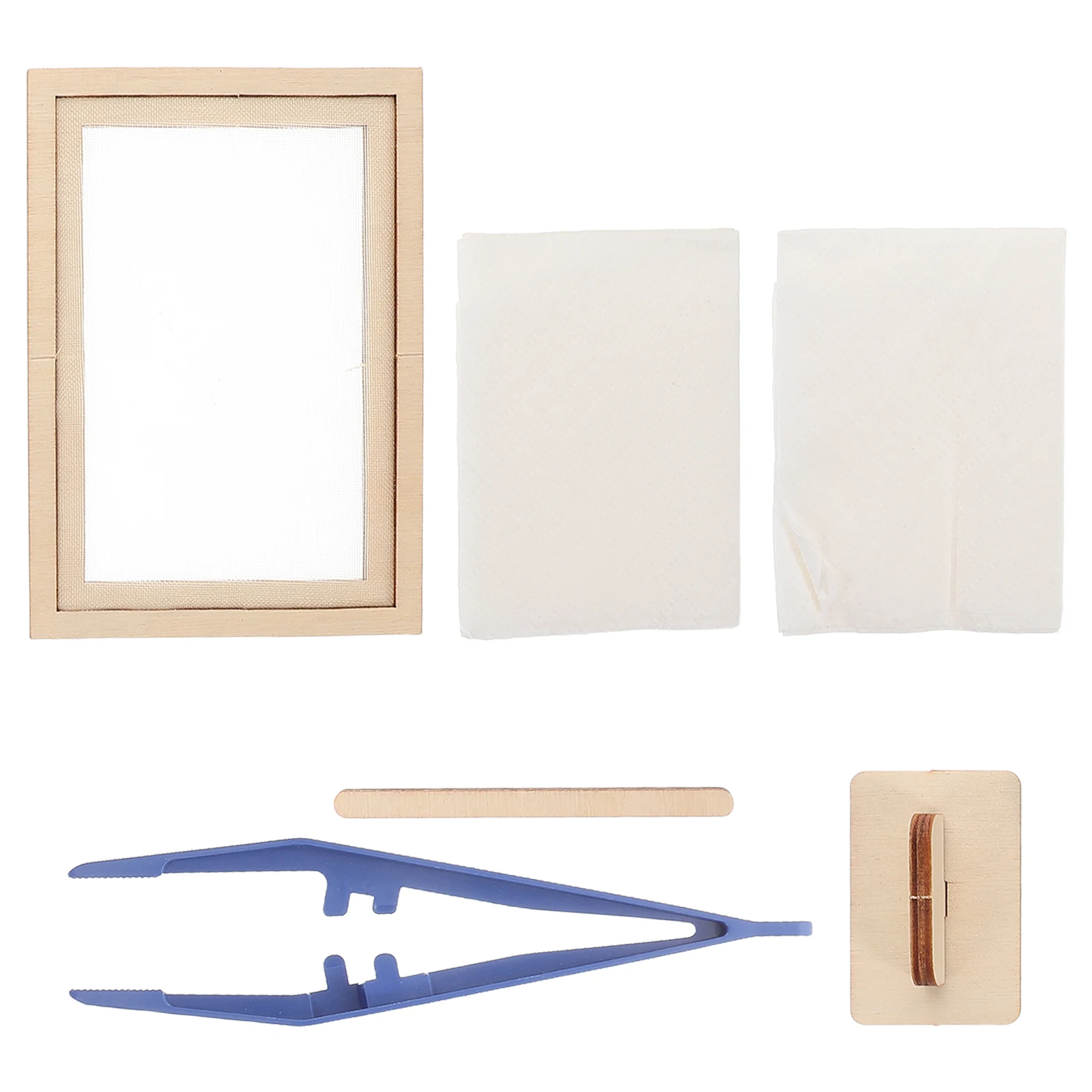 

Papermaking Kit Vintage Pulp Paper Crafts For Kids Tools Kids Craft Educational Science Handmade Suit