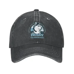 Classic Cotton Retro Husky Baseball Cap for Men Women Personalized Adjustable Unisex Siberian Dog Owner Dad Hat Summer