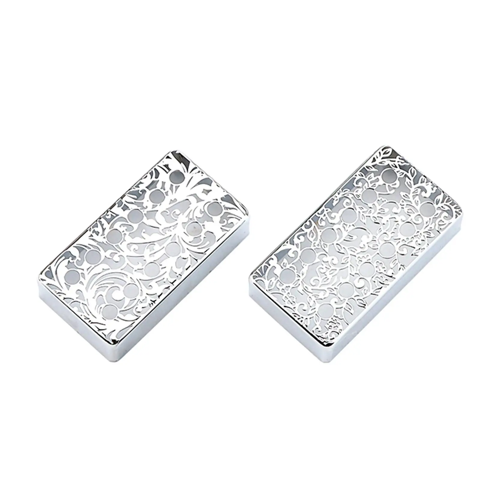 2x Electric Guitar Pickup Cover Shell for Six Strings Electric Guitar 12 Hole 50mm & 52mm Supplies Guitar Parts Accessories