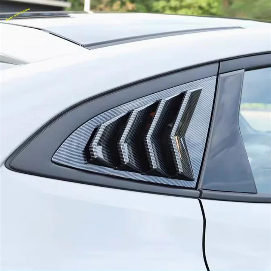 

Rear Quarter Window Louvers Scoops Spoiler Tunning Decor Panel Side Air Vent Cover Trim For CHANGAN UNI-V UNIV 2022 2023 2024