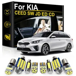 For KIA CEED SW JD GT ED CD 2006 2007 2008 2009 2010 2013 2014 2017 2018 2019 2020 Interior LED Light Canbus Car Accessories