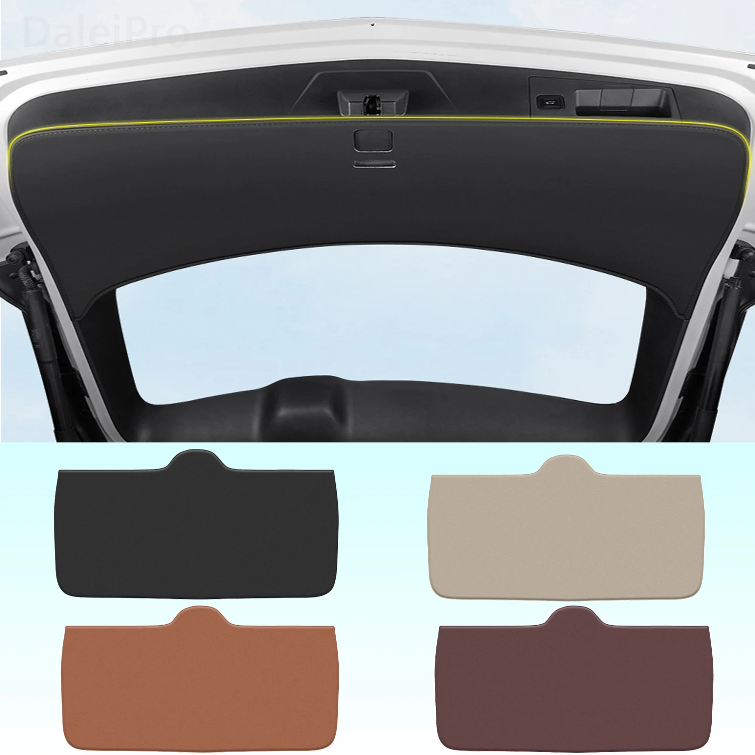 For Honda CRV CR V 2012 2013 2014-2016 Car Liftgate Protection Mat Rear Trunk Protection Cover Anti-kick Leather Decoration Pad