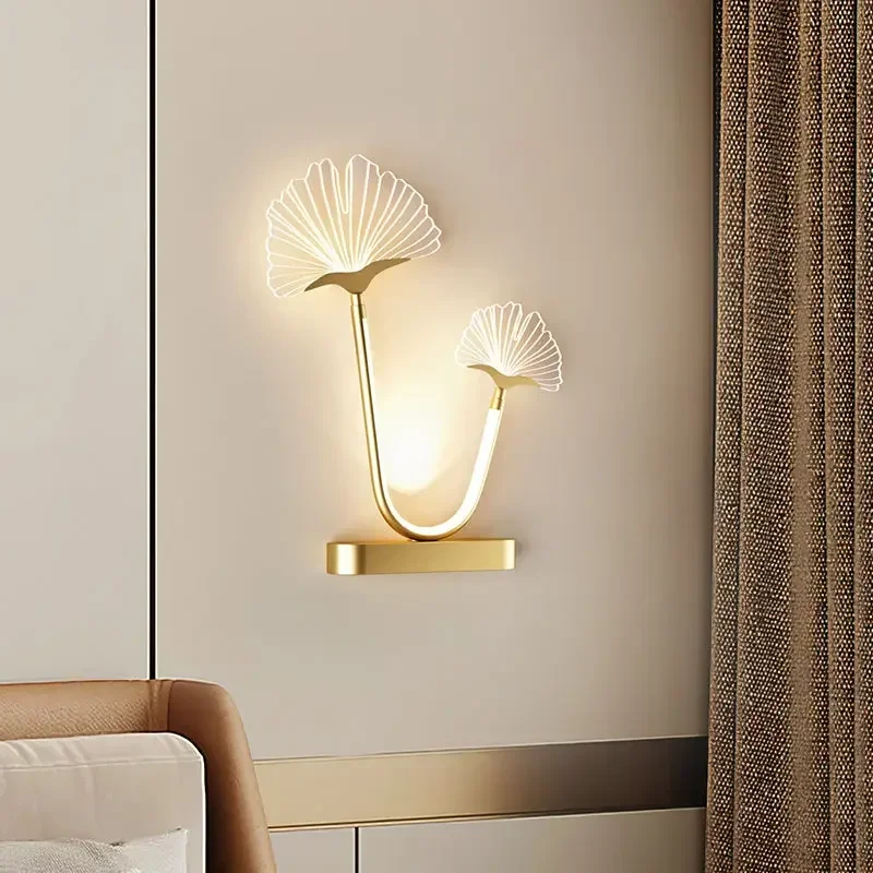 Modern Minimalist Aestheticism LED Wall Lamp Lights For Master Bedroom Bedside Corridor Living Room Study Indoor Lighting Decor