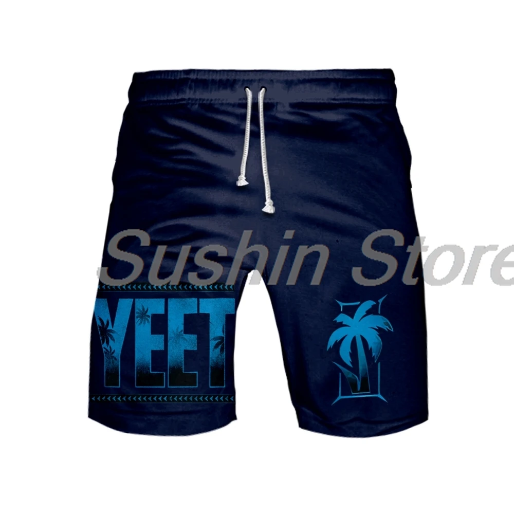 Jey Uso pantaloncini sportivi Hip Hop Jey Uso Yeet Merch donna uomo pantaloni da basket pantaloncini Casual estivi pantaloni da spiaggia