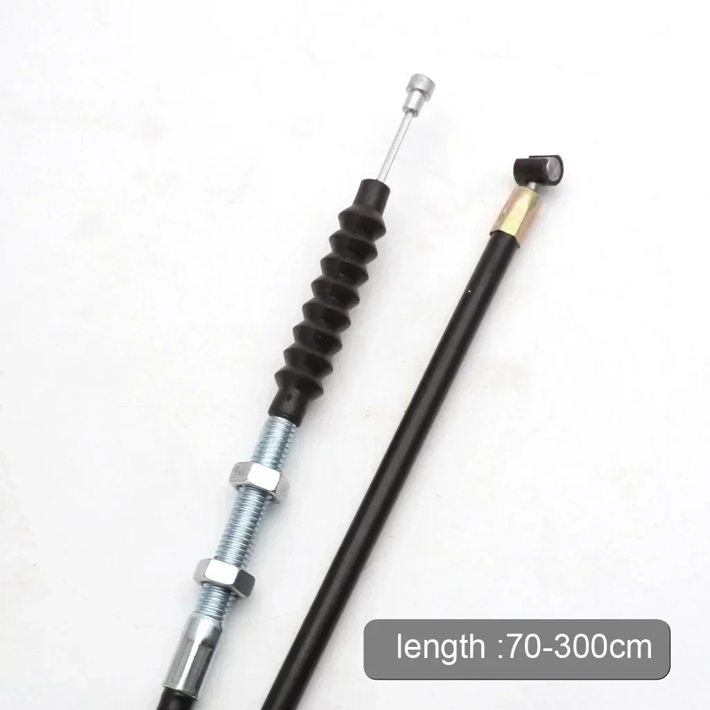 Motorcycle Clutch Cable Line Stroke 10.5/13.5cm length 80/90/100/110/120/130/140cm for Dirt Pit Bike ATV 50cc 125cc 150cc 200cc