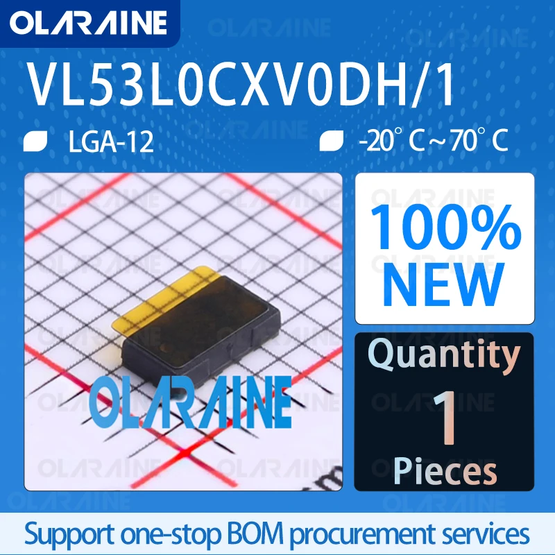 VL53L0CXV0DH/1 LGA-12 100%New Embedded distance sensor module IC chip circuit controller switch processor olaraine