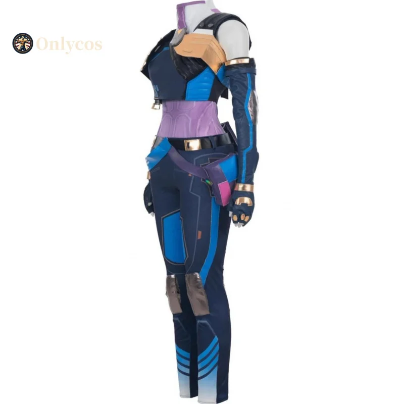 ゲーム Valorant ネオンコスプレ衣装ハロウィンエージェント制服スーツ服アニメ衣装女性制服 Onlycos