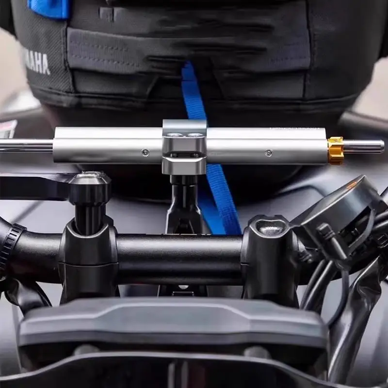 야마하 MT-09 MT09 2024 2025 신형 오토바이 스티어링 댐퍼 브래킷 스태빌라이저 서포트 mt09 핸들 안티 스웨이 브래킷