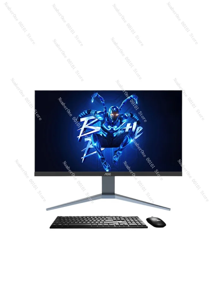 4K all-in-one computer (28 inches, 144Hz, Core i5/i7, RTX4060, home office, design rendering, lifting wall hanging)