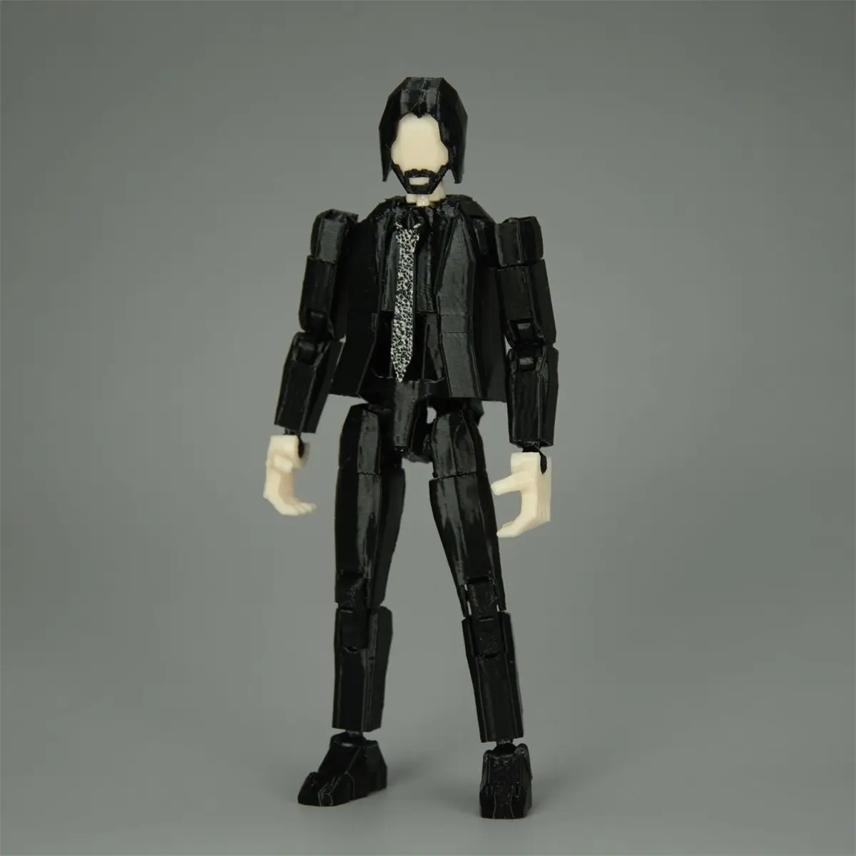 Fast Pursuit 4 Keanu Reeves John Wick Multi Joint Mobile 13 Joint 3D Printed Mobile Doll Parent Child Toy Handmade