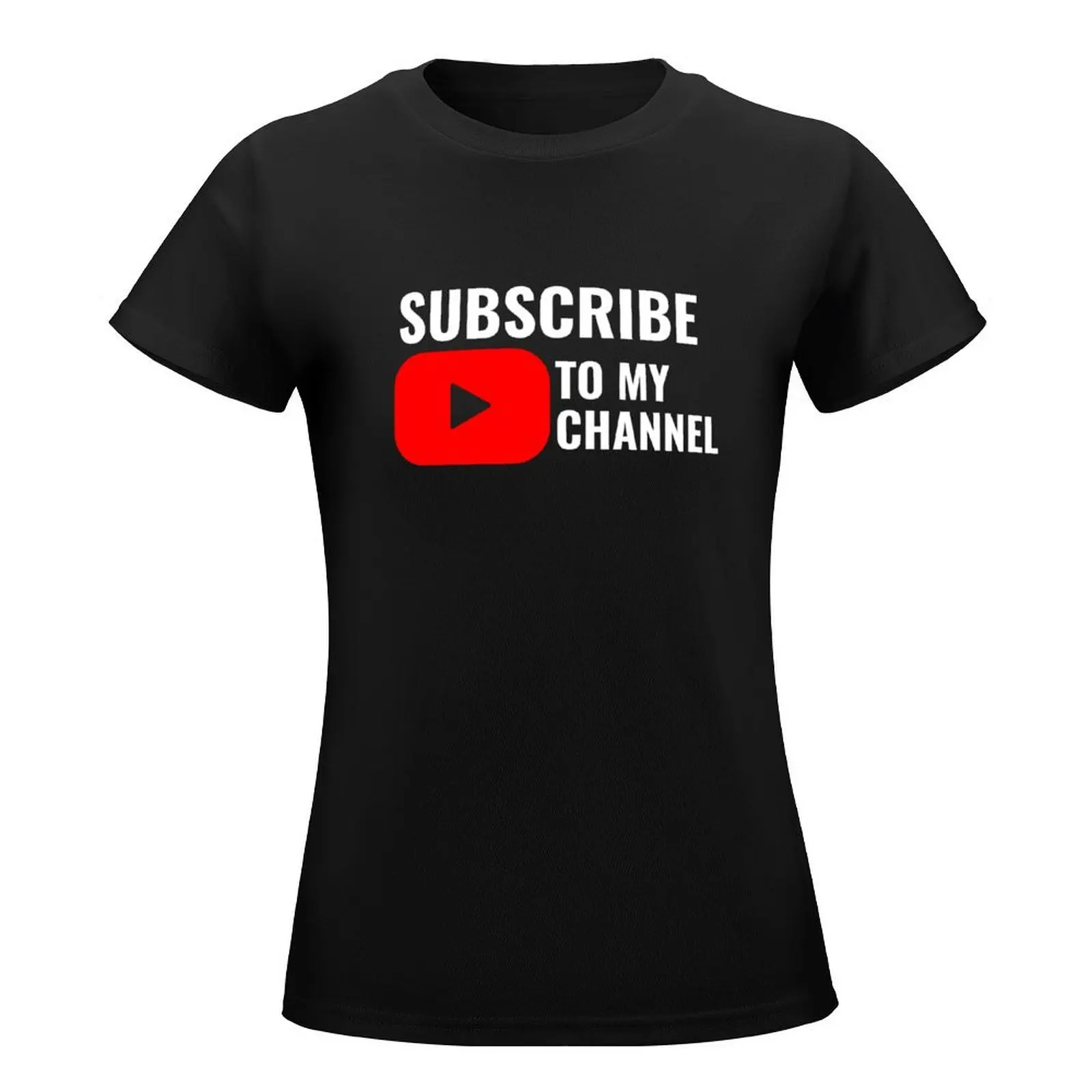 Subscribe to my YouTube Channel design T-Shirt shirts graphic tees korean fashion kawaii clothes fashion woman blouse 2024