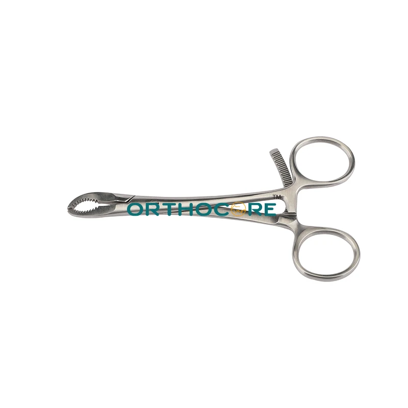 AO Small Curved Serrated Reduction Foeceps Veterinary Instrument equipments animal orthopedic surgical orthocore